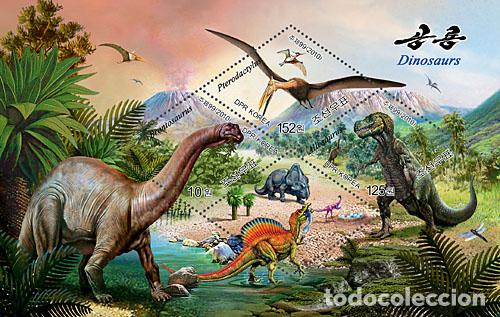 Sellos: RPDC 2010 dinosaurios dinosaurios MNH - Foto 1