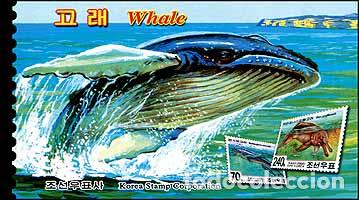 Sellos: RPDC 2006 ballenas MNH - Foto 1