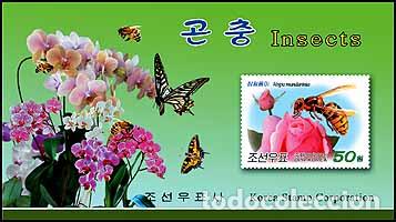 Sellos: RPDC 2009 insectos MNH - Foto 1