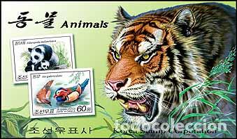 Sellos: RPDC 2010 animales MNH - Foto 1