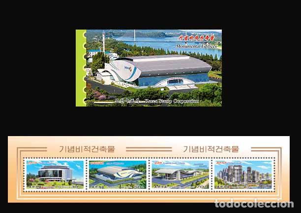 Sellos: RPDC 2013 Edificios Monumentales MNH - Foto 1