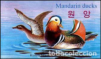 Sellos: RPDC 2000 patos mandarines MNH - Foto 1
