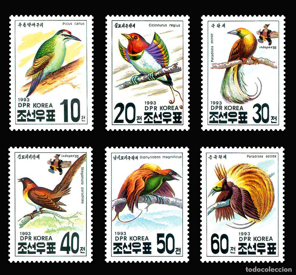 Sellos: RPDC 1993 Aves Aves MNH - Foto 1