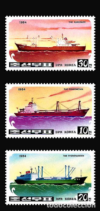 Sellos: RPDC 1984 Buque Buques MNH - Foto 1