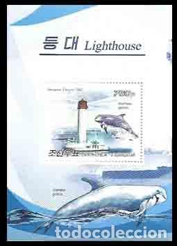 Sellos: RPDC 2009 Vorontsov, Ucrania y la ballena faros MNH - Foto 1