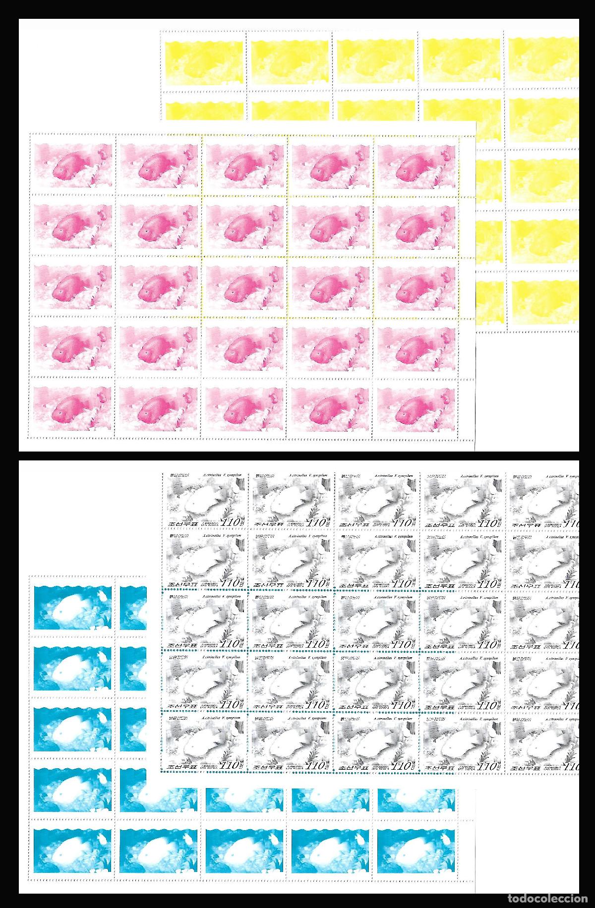 Sellos: RPDC 2007 Pez MNH - Foto 1
