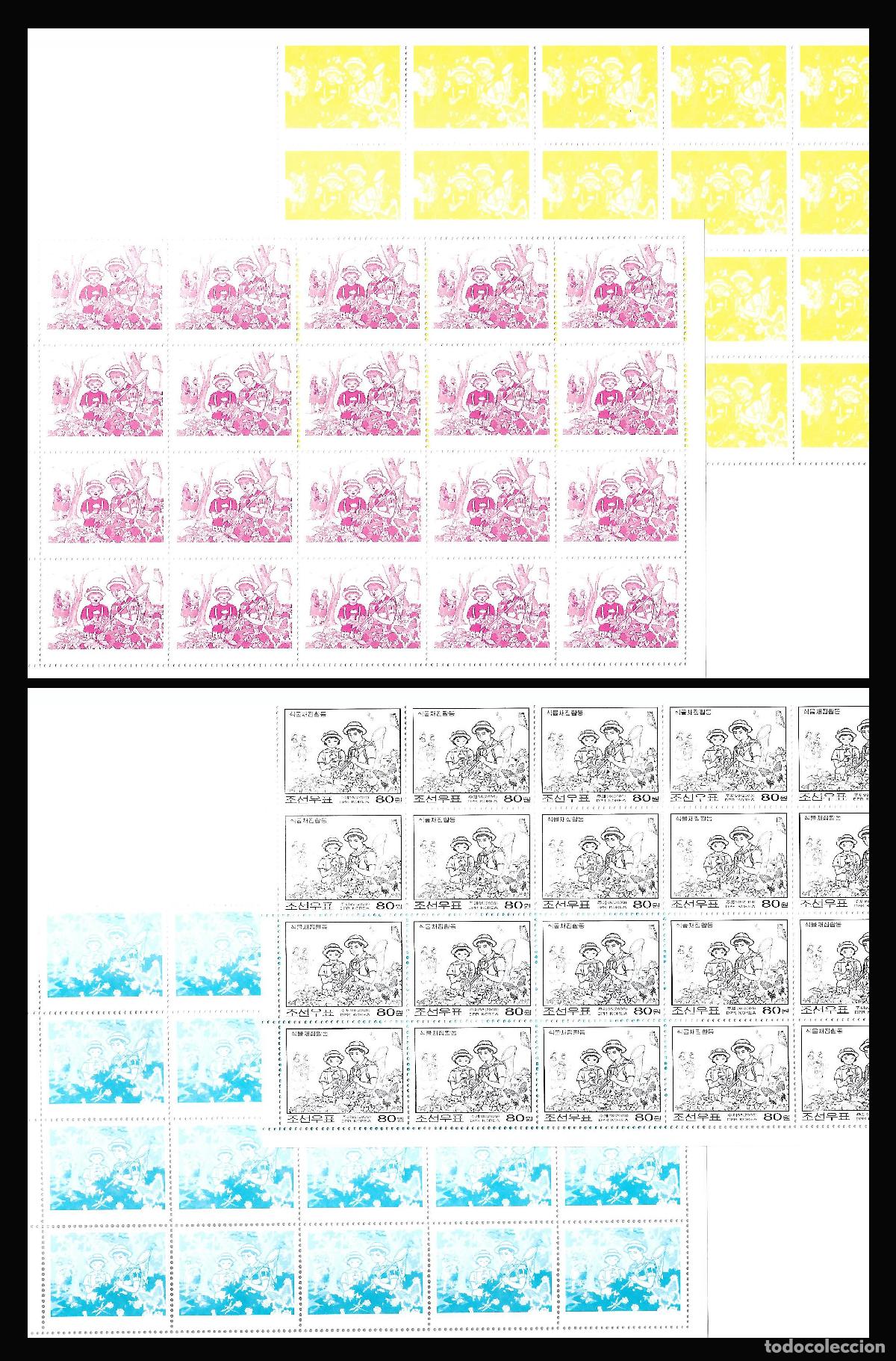 Sellos: RPDC 2009 colecci&oacute;n de plantas MNH - Foto 1
