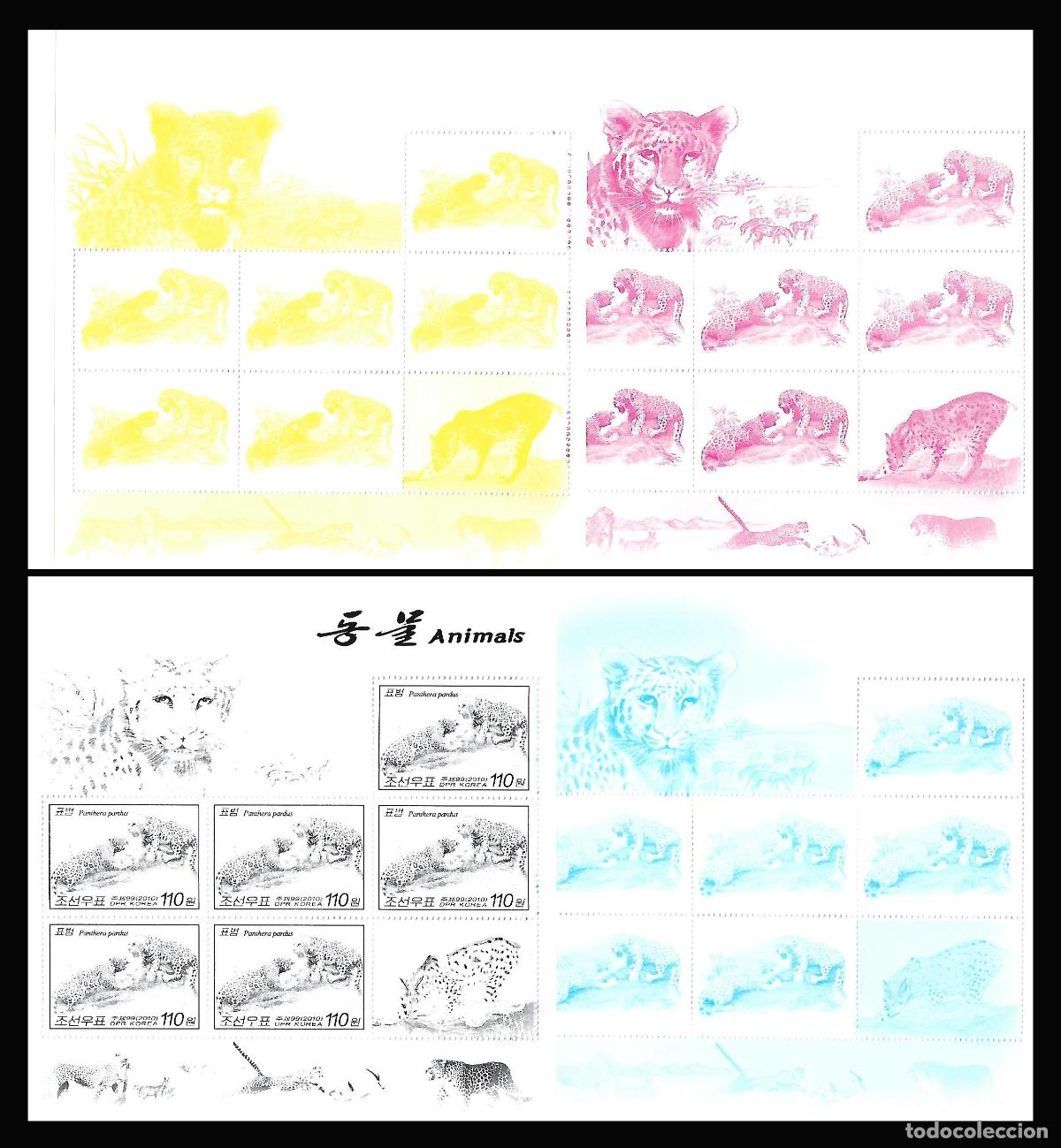 Sellos: RPDC 2010 Leopardo MNH - Foto 1