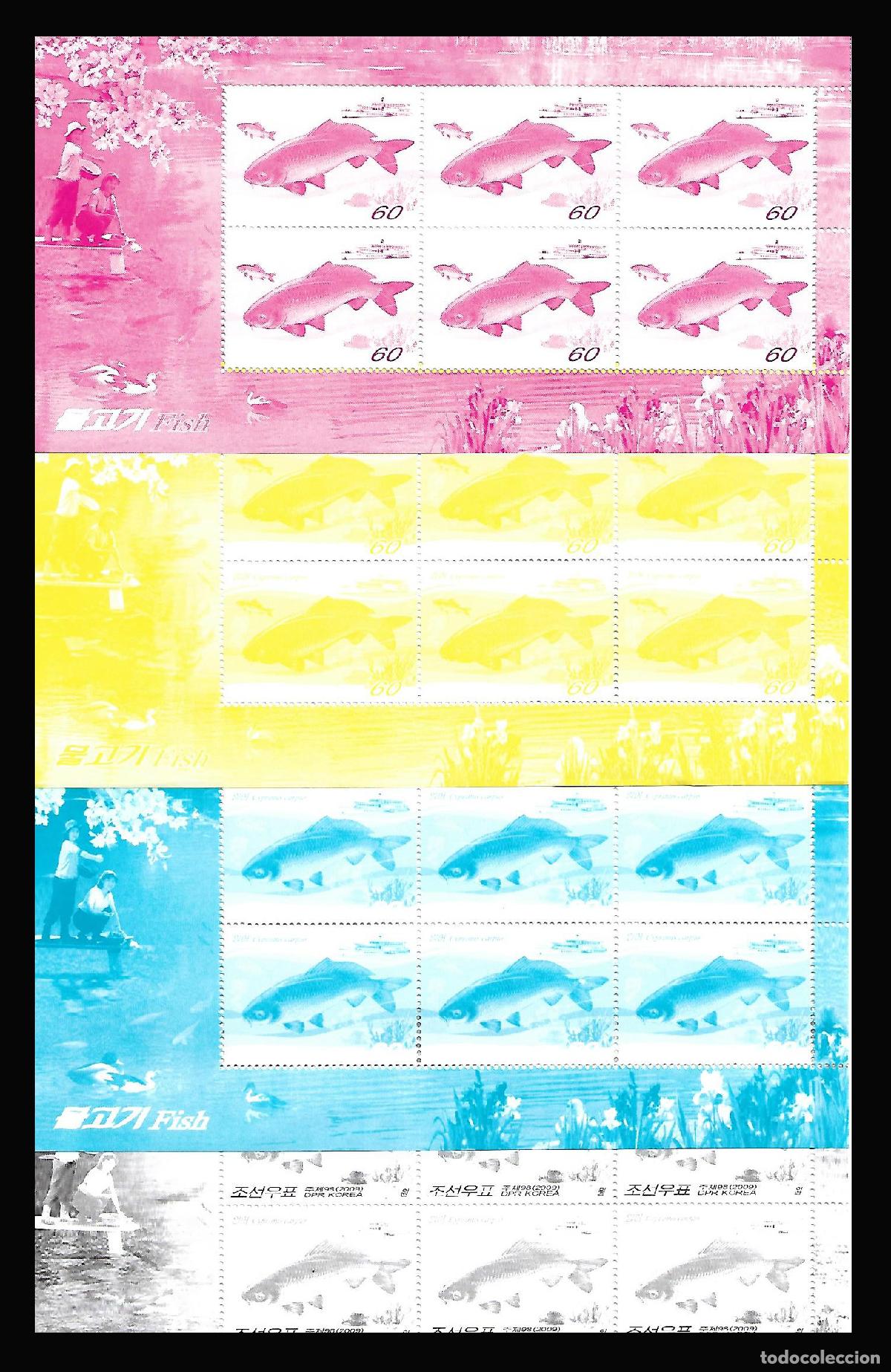 Sellos: RPDC 2009 ciprinus carpio MNH - Foto 1