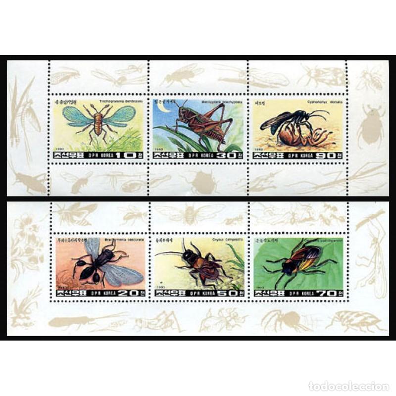 Sellos: RPDC 1993 insectos insectos MNH - Foto 1