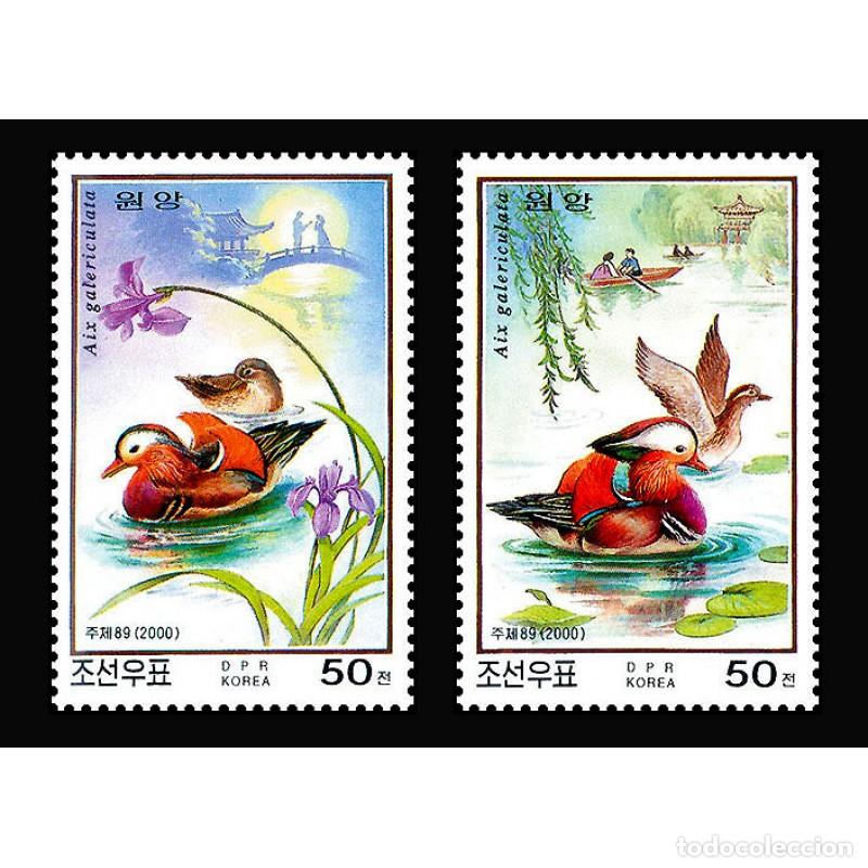 Sellos: RPDC 2000 Aves Aves MNH - Foto 1