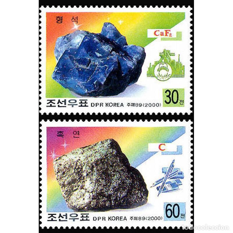 Sellos: RPDC 2000 Minerales Minerales MNH - Foto 1
