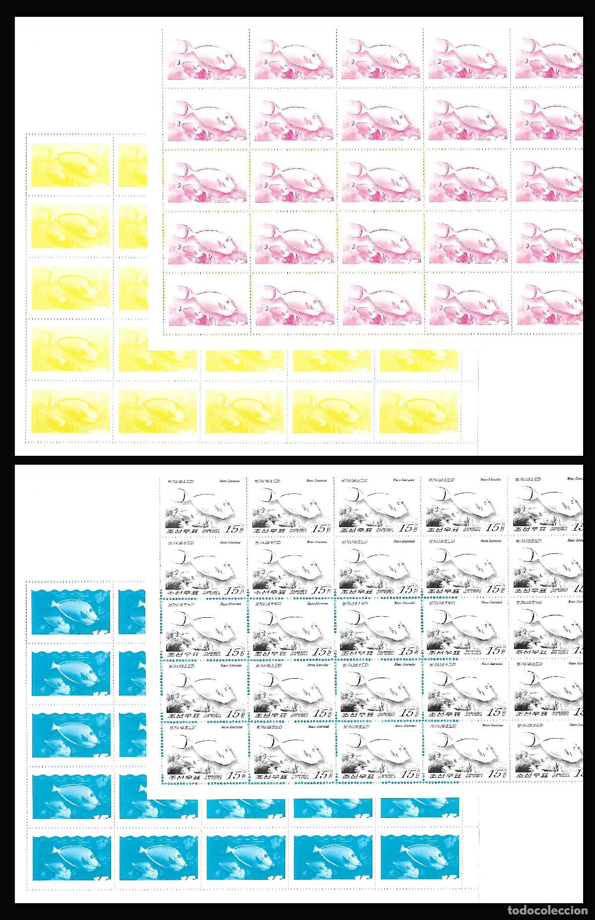 Sellos: RPDC 2007 Pez MNH - Foto 1
