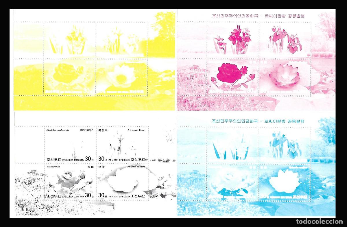 Sellos: RPDC 2007 flores MNH - Foto 1