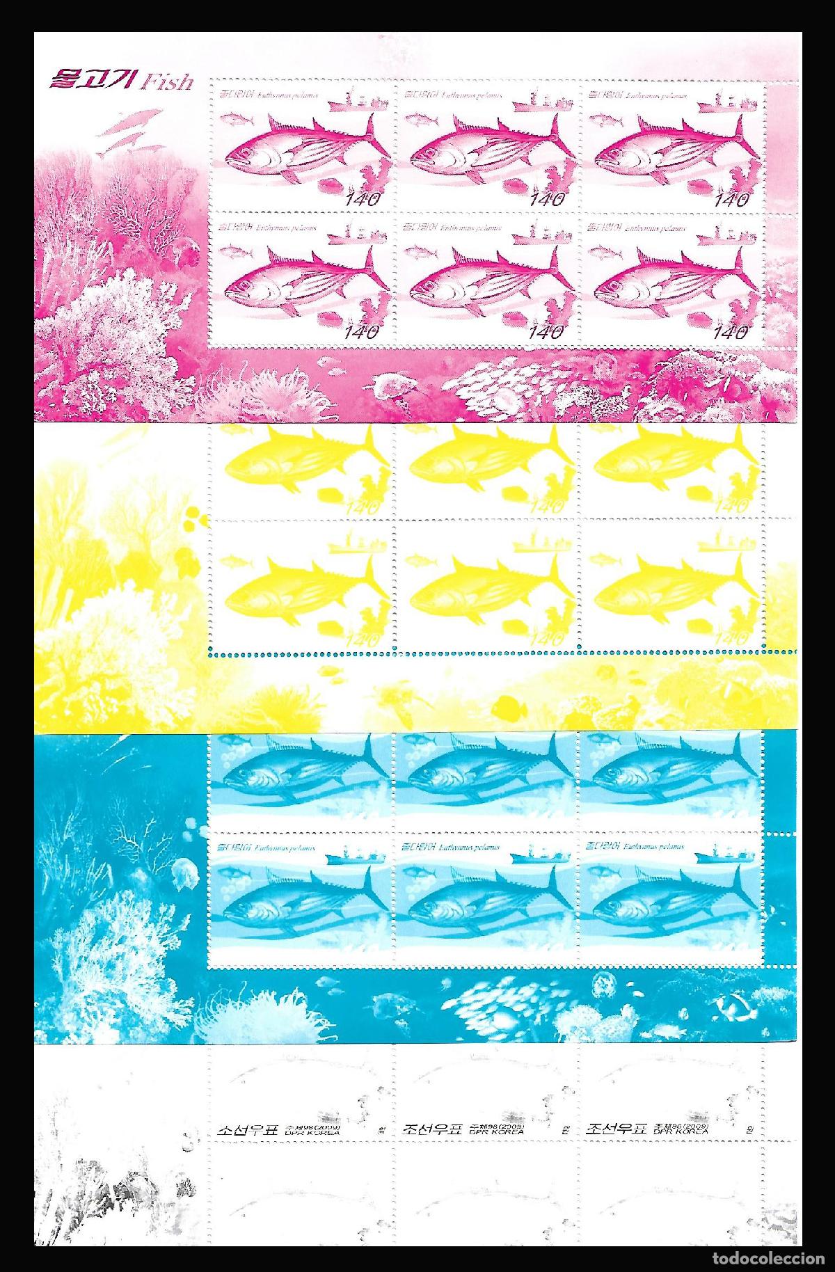 Sellos: RPDC 2009 Eutinnus pelamis MNH - Foto 1