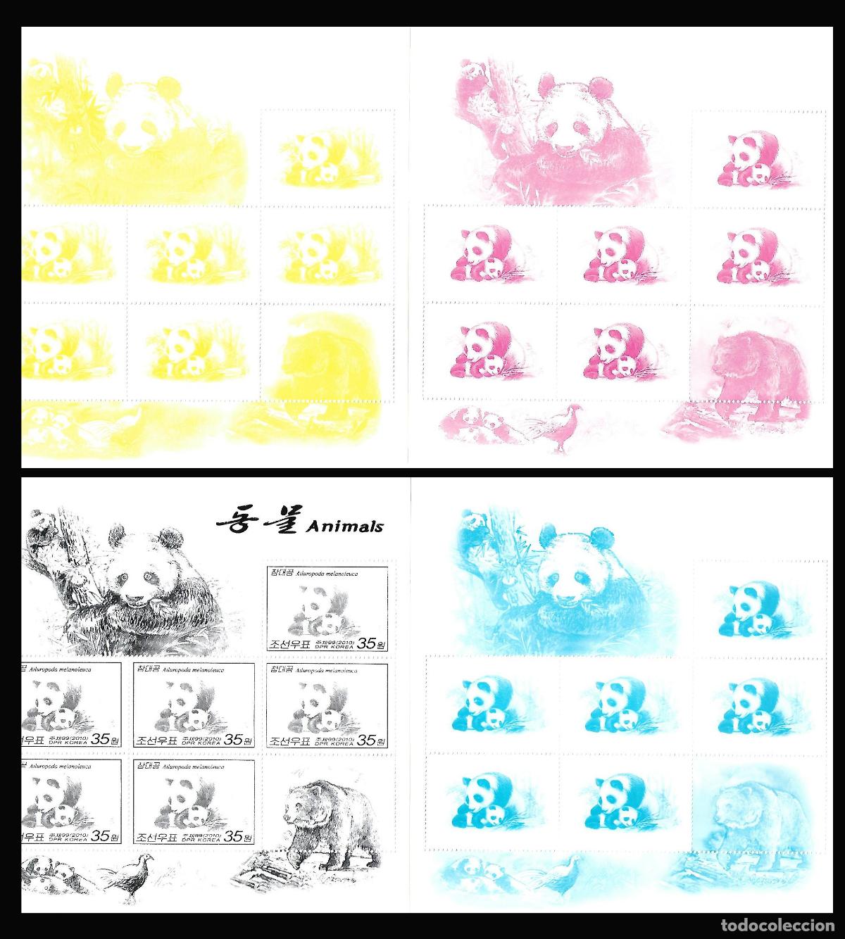 Sellos: RPDC 2010 Panda MNH - Foto 1