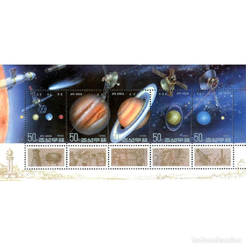 Sellos: RPDC 1992 sistema solar Espacio MNH - Foto 1