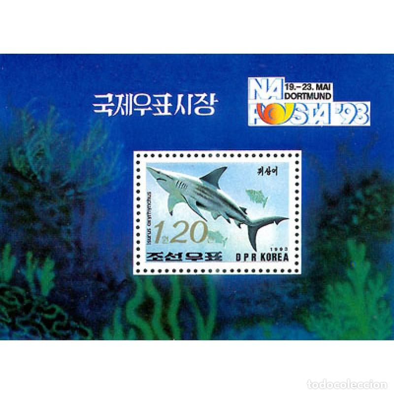 Sellos: RPDC 1993 Pescado de mar Pez MNH - Foto 1