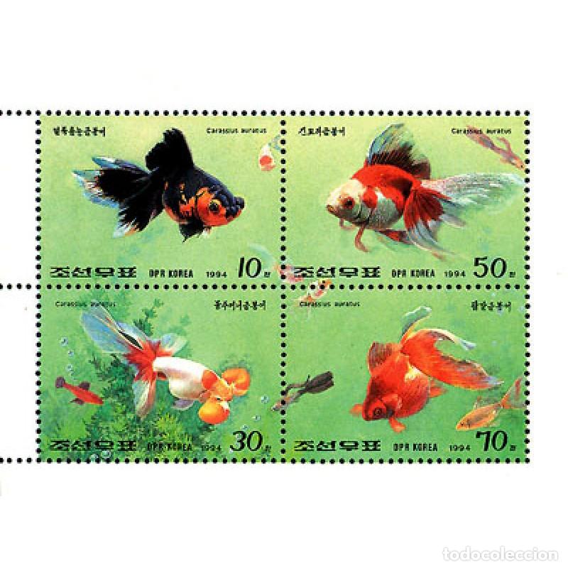 Sellos: RPDC 1994 pez dorado Pez MNH - Foto 1