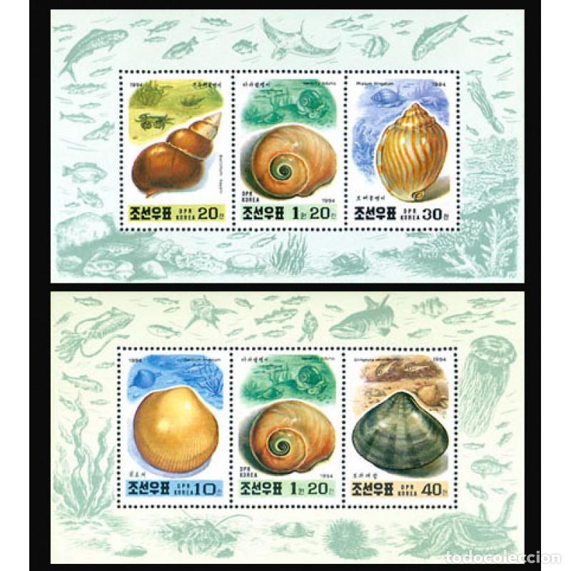 Sellos: RPDC 1994 Conchas Conchas MNH - Foto 1