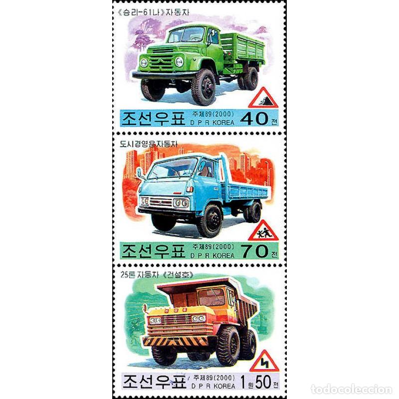 Sellos: RPDC 2000 Camiones Camiones MNH - Foto 1