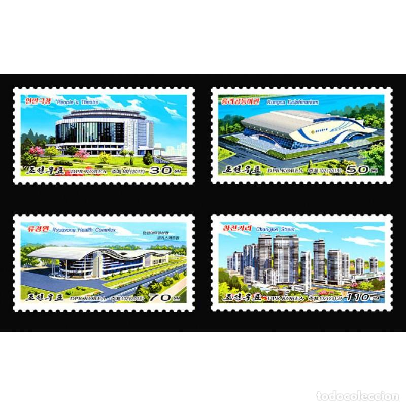 Sellos: RPDC 2013 Edificios Monumentales Edificio MNH - Foto 1