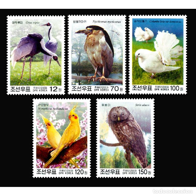 Sellos: RPDC 2003 Aves Aves MNH - Foto 1