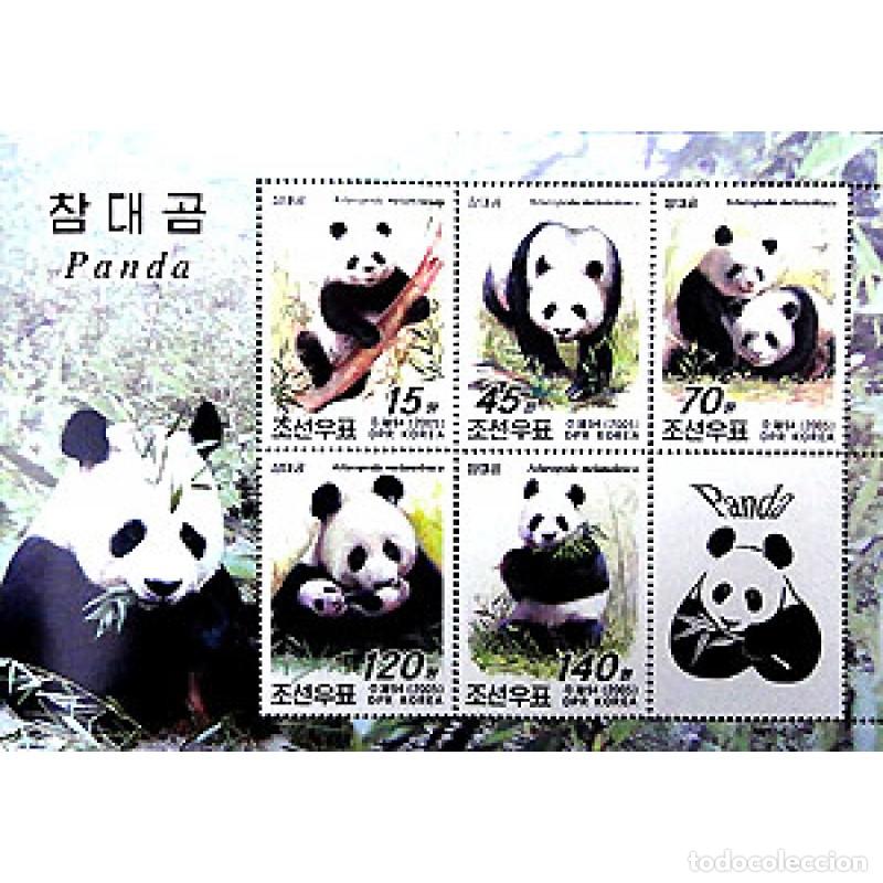 Sellos: RPDC 2005 Panda Los osos MNH - Foto 1