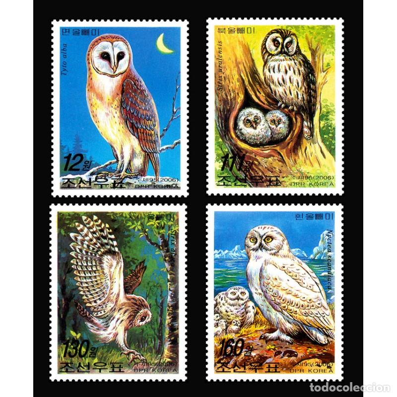 Sellos: RPDC 2006 B&uacute;hos B&uacute;hos MNH - Foto 1