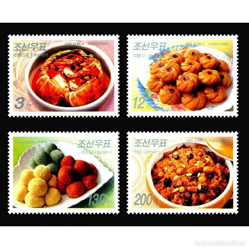 Sellos: RPDC 2006 comida nacional Alimento MNH - Foto 1