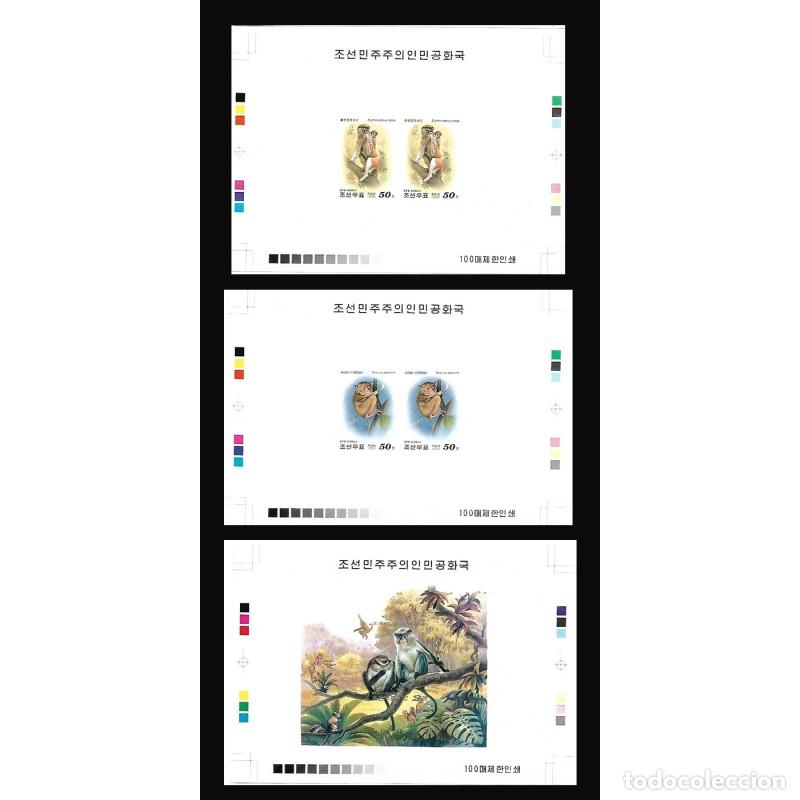 Sellos: RPDC 2000 Mono Mono MNH - Foto 1