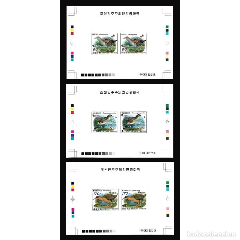 Sellos: RPDC 2009 Aves Aves MNH - Foto 1