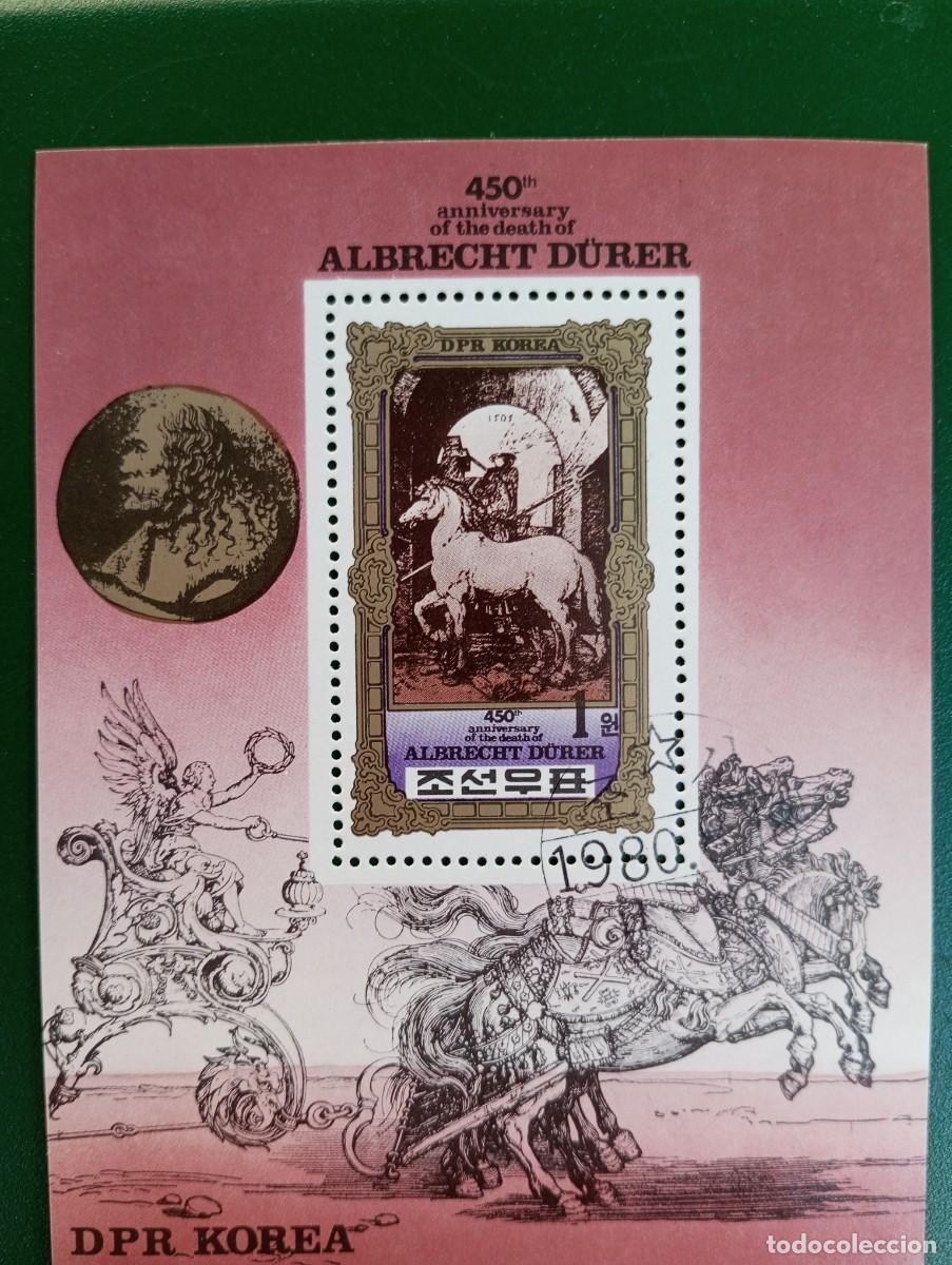 Sellos: COREA, ANIVERSARIO DE DURERO, GRABADO, ARTE - Foto 1