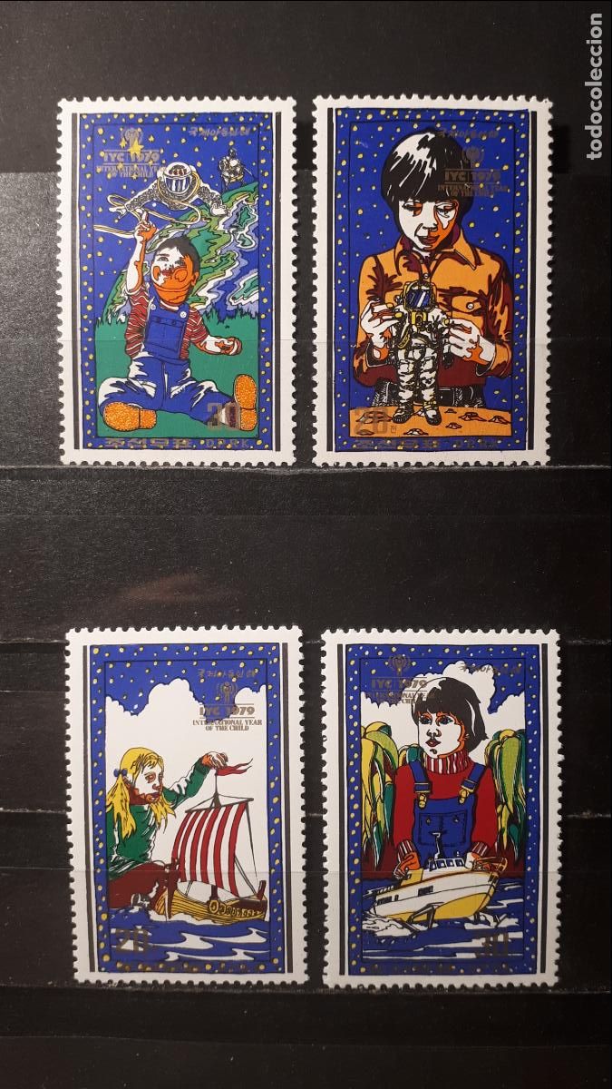 Sellos: COREA DEL NORTE **. A&Ntilde;O 1979. - Foto 1
