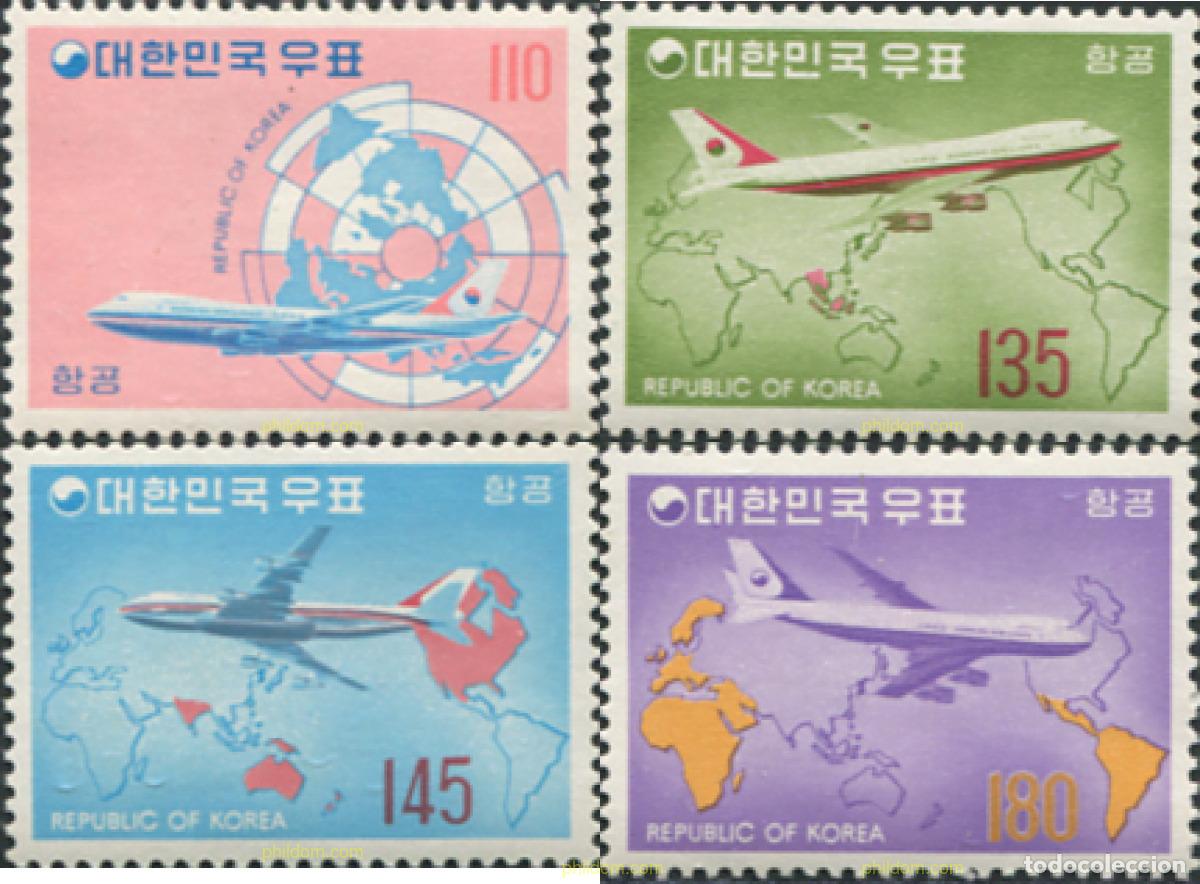 Sellos: 289132 MNH COREA DEL SUR 1973 AVIONES - Foto 1