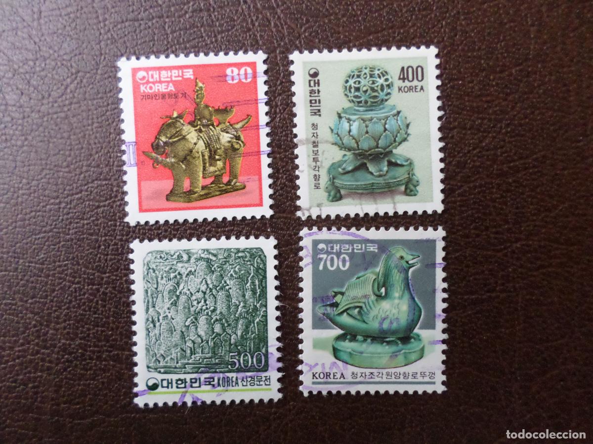 Sellos: :corea del sur, 1983, antig&uuml;edades, Yvert 1190/93 - Foto 1