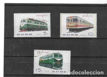Sellos: COREA DEL NORTE N&ordm; 1390 AL 1392 (0) USADO - Foto 1