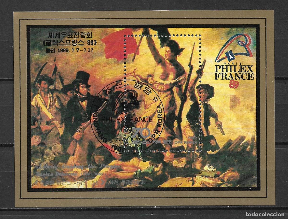 Sellos: corea del norte 1989 hoja bloque usado - 1/12 - Foto 1