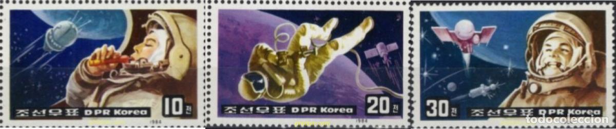 Sellos: 733151 MNH COREA DEL NORTE 1984 ASTRONAUTAS - Foto 1