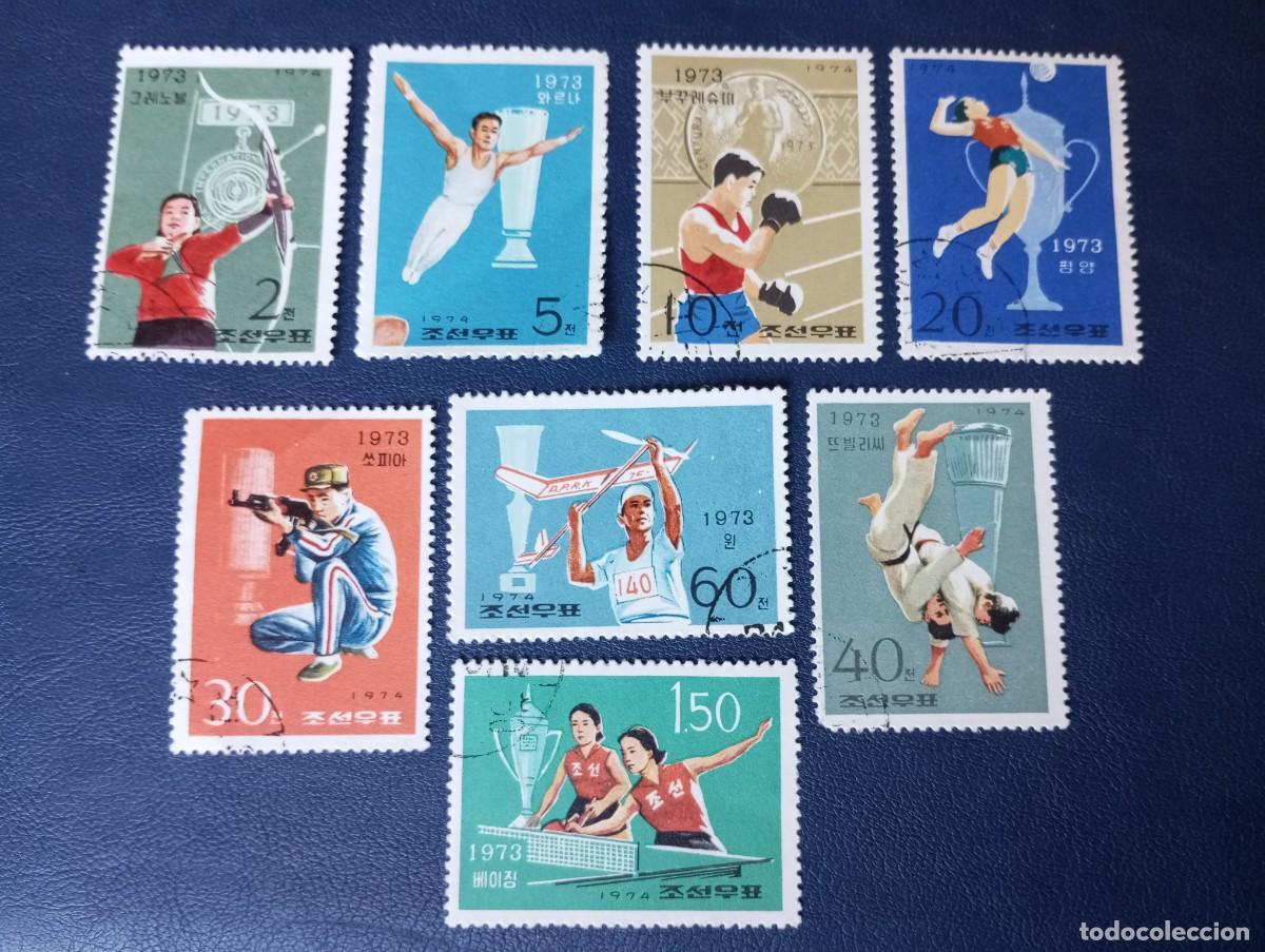 Sellos: COREA DEL NORTE, 1973, DEPORTES - Foto 1