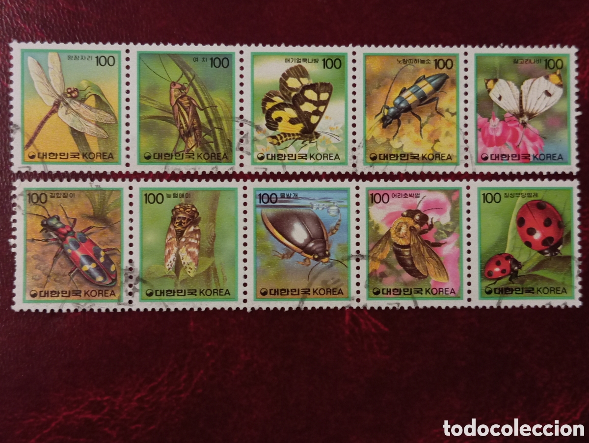 Sellos: Corea del Sur 1655-1664 (Serie completa) - Foto 1