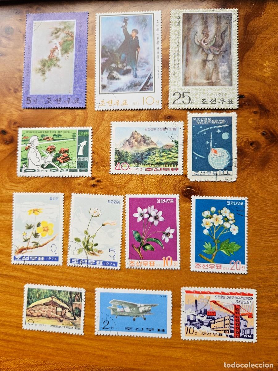 Sellos: LOTE 47 SELLOS USADOS COREA - Foto 2