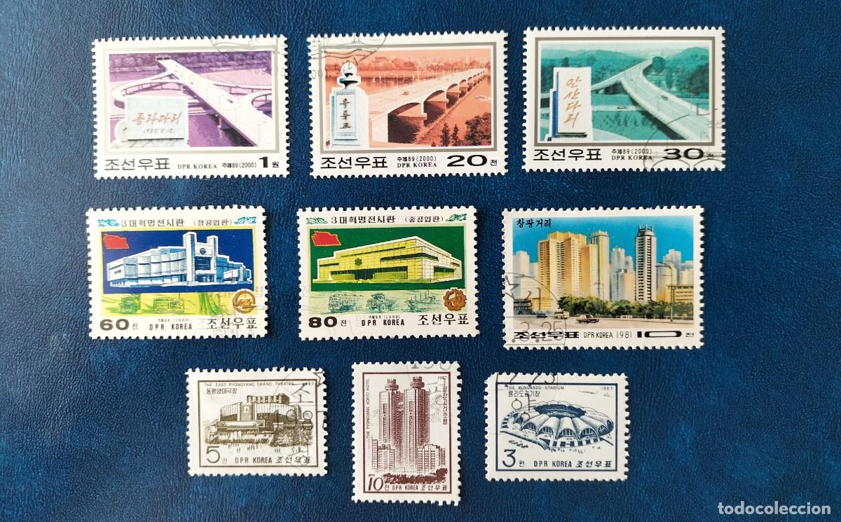 Sellos: COREA DEL NORTE - SELLOS ARQUITECTURA - Foto 1