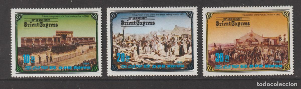 Sellos: Corea del Norte 1984 - Orient Express mnh** - Foto 1