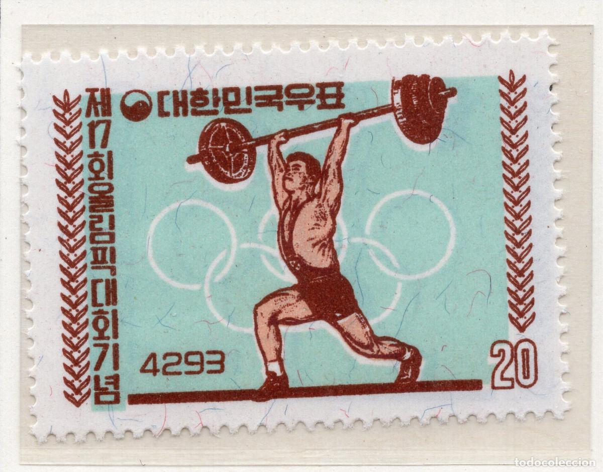 Sellos: KOREA DEL SUR 1960 STAMP MICHEL KR 307-308