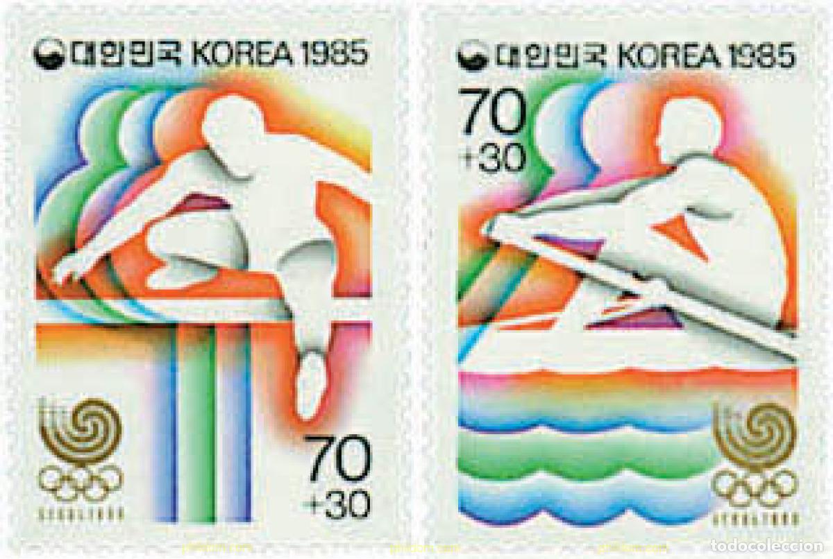 Sellos: 45860 MNH COREA DEL SUR 1985 24 JUEGOS OLIMPICOS VERANO SEUL 1988