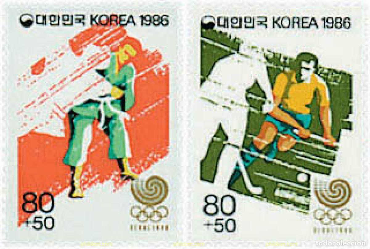 Sellos: 41461 MNH COREA DEL SUR 1986 24 JUEGOS OLIMPICOS VERANO SEUL 1988