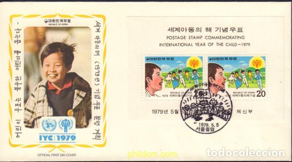 Sellos: 383654 MNH COREA DEL SUR 1979 A&Ntilde;O INTERNACIONAL DEL NI&Ntilde;O