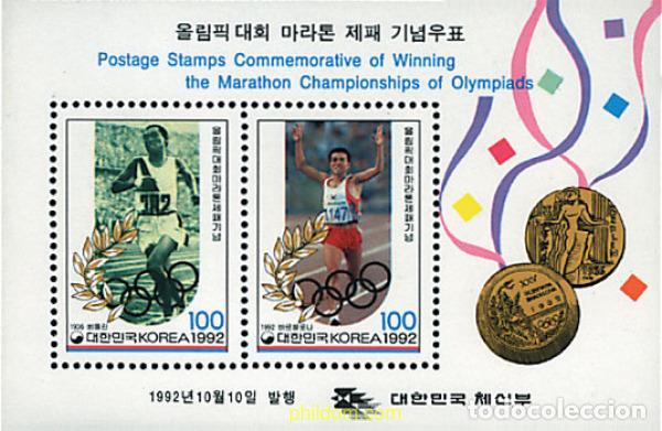 Sellos: 54473 MNH COREA DEL SUR 1992 25 JUEGOS OLIMPICOS VERANO BARCELONA 1992