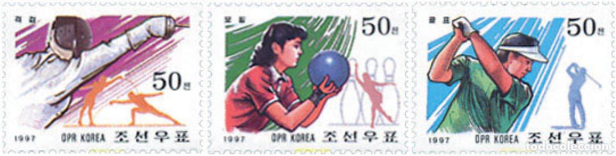 Sellos: 75336 MNH COREA DEL NORTE 1997 DEPORTES
